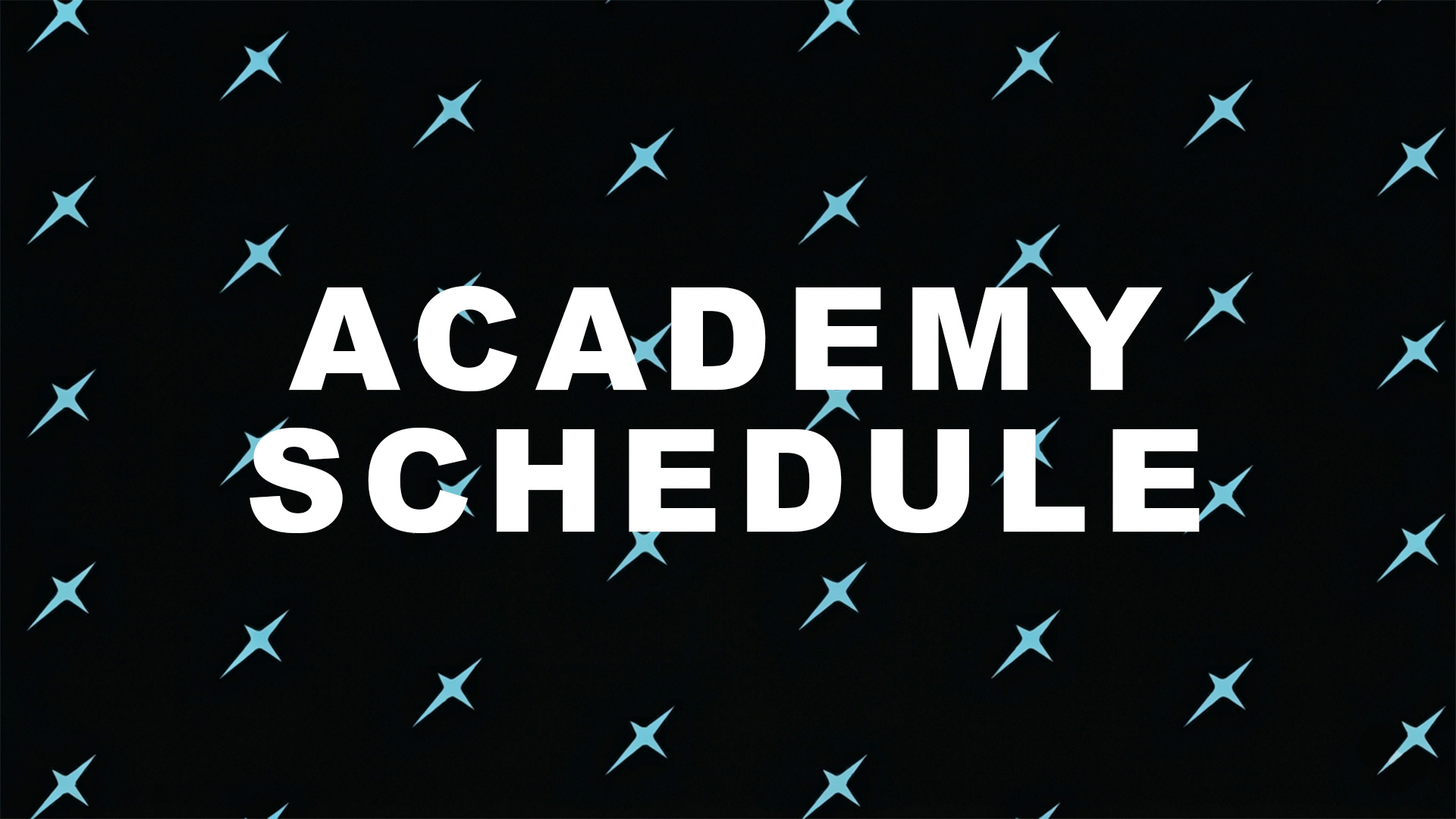ACADEMYSCHEDULE