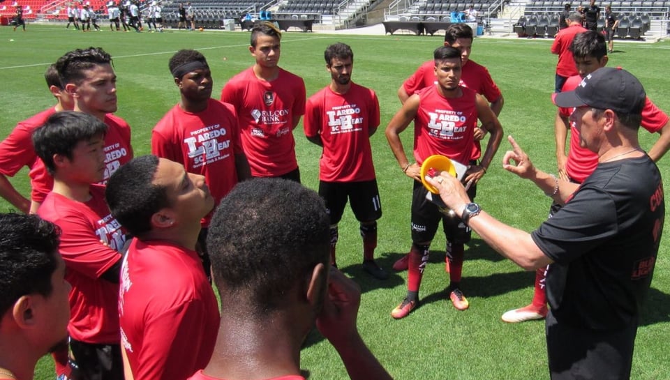 College Advisory Program - Dana Taylor with Players