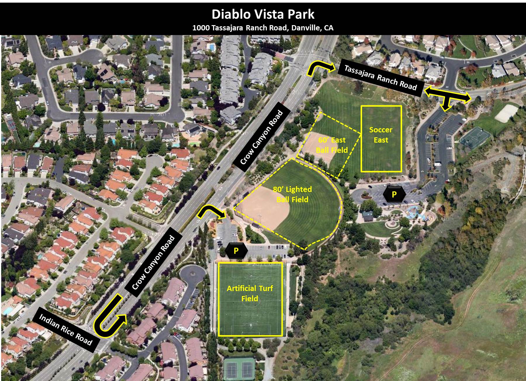 Diablo Vista Park - Sports Fields
