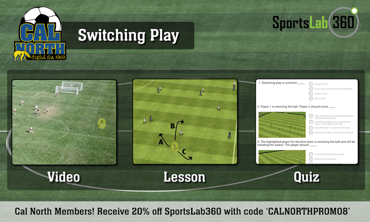 SportsLab360 Cal North September - Switching Play - Module Graphic