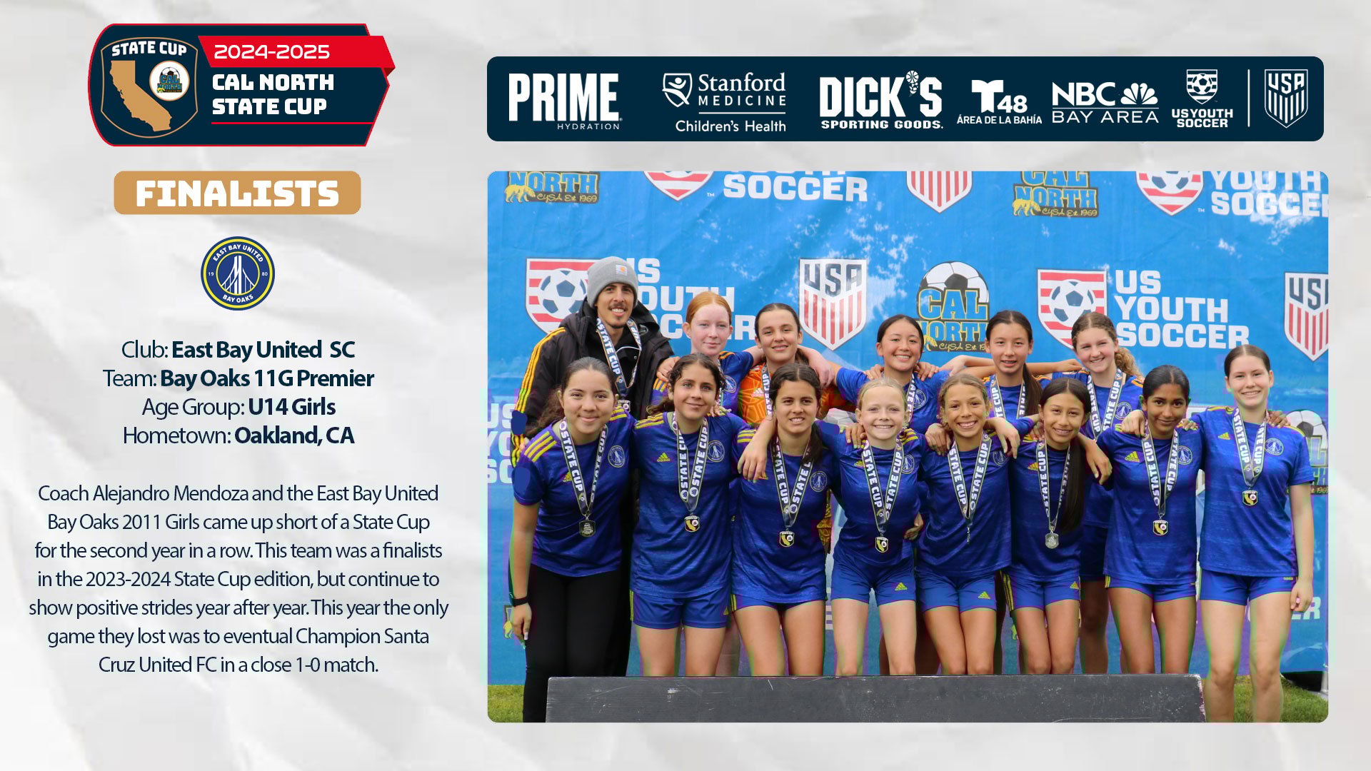 U14G_Finalists_EastBayUnitedOaks